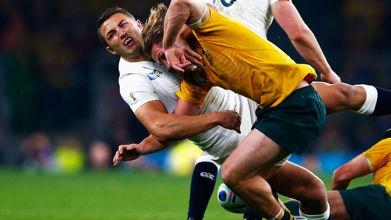 Burgess was selected as an inside centre for England, having played predominantly at flanker for Bath