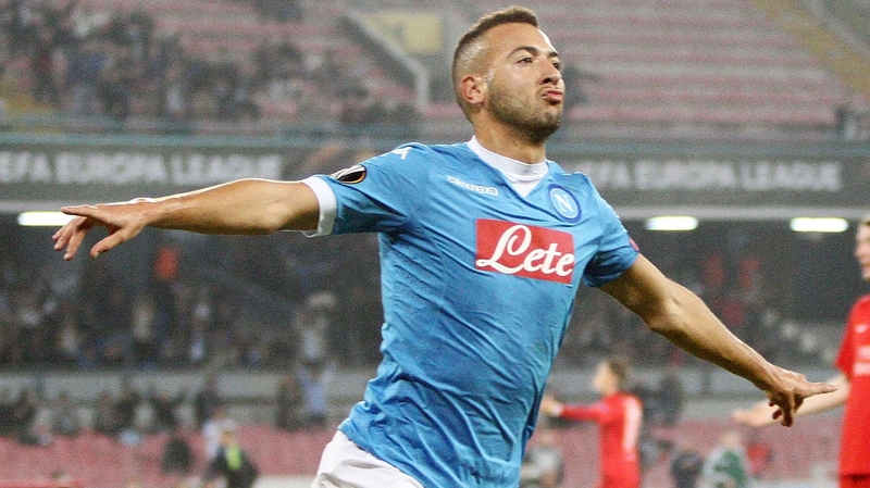 Omar El Kaddouri was on target for Napoli