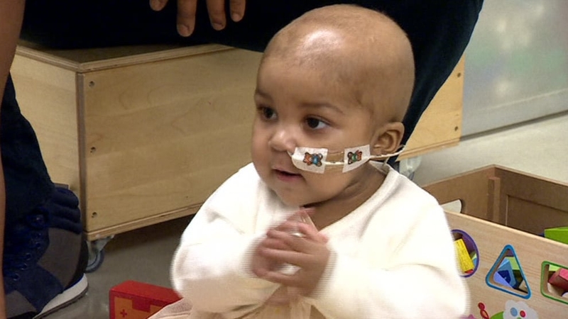 Layla's doctors say it is too soon to say if she has been cured