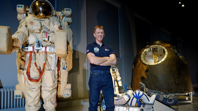 Tim Peake at the Science Museum in London
