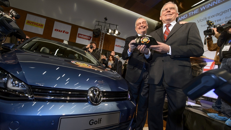 Italian-born Maria de Silva (L), 64, has been chief designer at VW since 2007, with responsibility for all the group's brands