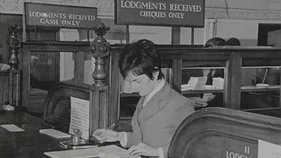 Bank of Ireland In Dublin 1970