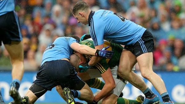 Philly McMahon and Kieran Donaghy during this year's All-Ireland final