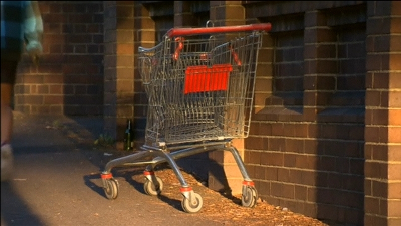 Police said the trolley had crashed into a car coming in the opposition direction