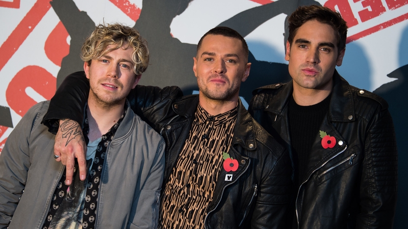 Busted (James Bourne, Matt Willis and Charlie Simpson pictured) - Announced details of their reunion tour in London on Tuesday