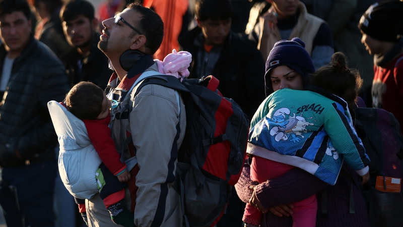 It is understood the Syrian family will have originally arrived in the Greek island of Lesbos from Turkey