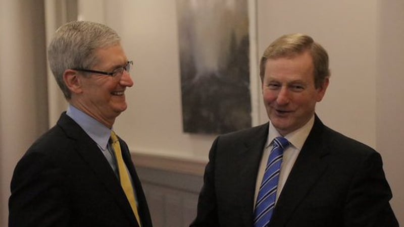 Tim Cook requested a phone conversation with Enda Kenny