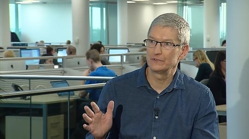 Chief Executive of Apple Tim Cook said helping the FBI to access the data would be 'bad for America'