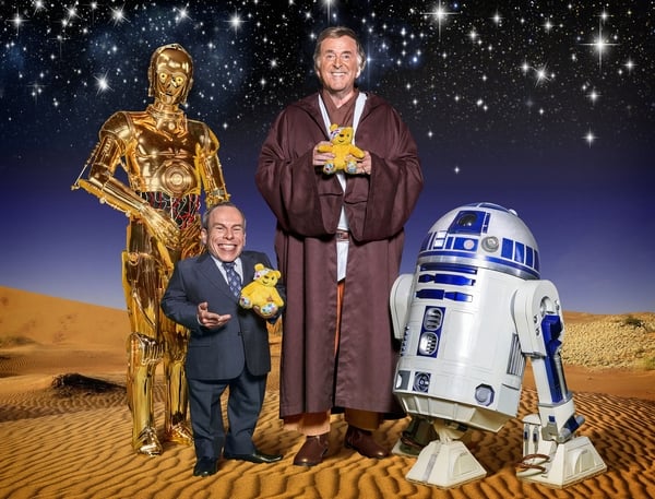 R2-D2 and Terry Wogan in a galaxy far, far away
