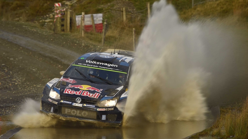 Sebastien Ogier in action in Wales