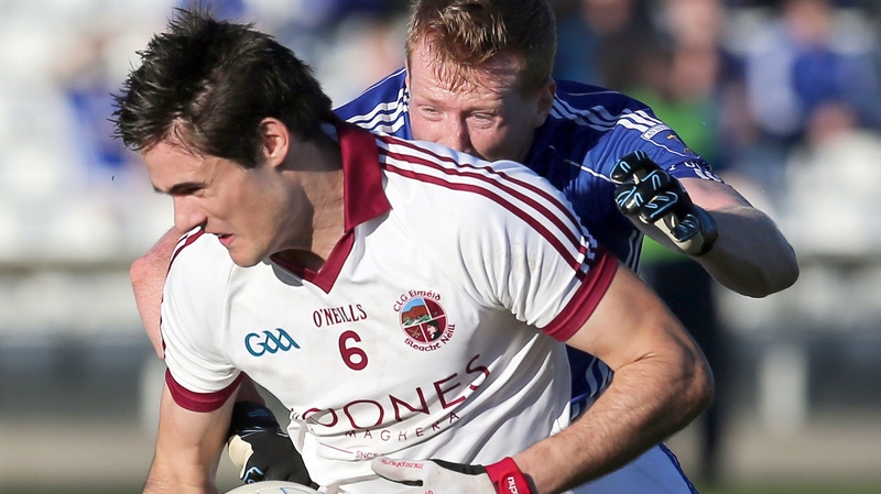 Kieran Hughes was one of Scotstown's men men against Trillick on Sunday