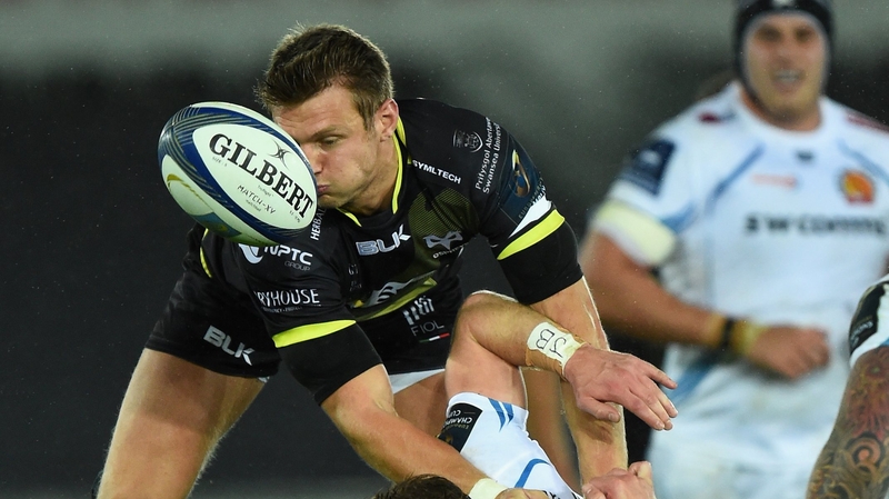 Dan Biggar's 20-point haul led Ospreys to victory