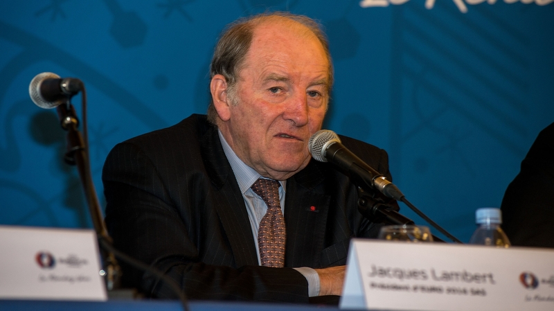 EURO 2016 organiser Jacques Lambert