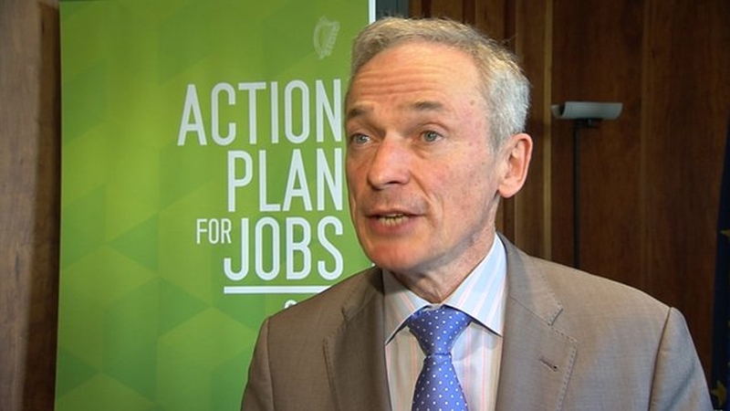 Minister for Jobs, Enterprise and Innovation Richard Bruton unreilved the plan today
