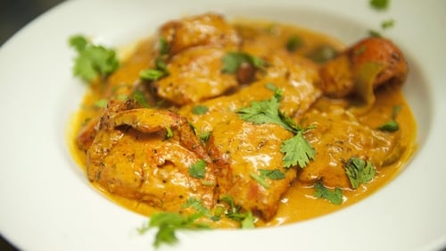 The survey found an average portion of chicken tikka masala contained 1,249 calories.