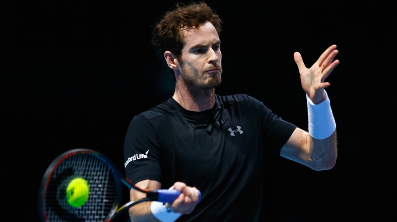 Scotland's Andy Murray fired 23 winners to David Ferrer's 14 in London