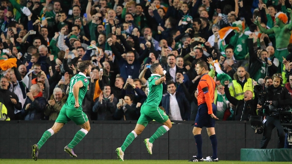 Jon Walters celebrates