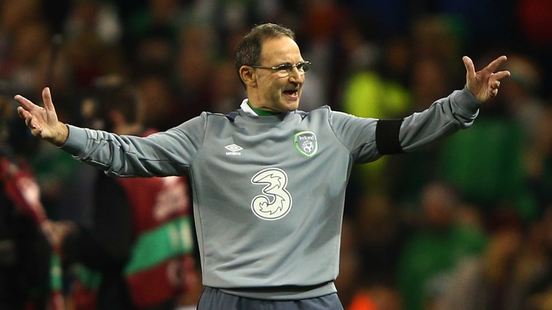 Republic of Ireland manager Martin O'Neill