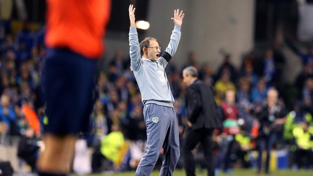 Martin O'Neill wasn't happy with some of the ref's decisions
