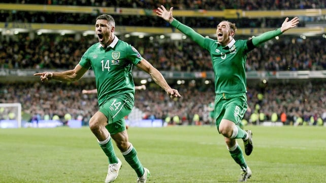 And Ireland finished the job in some style, with Jonathan Walters striking twice for a 2-0 win at the Aviva