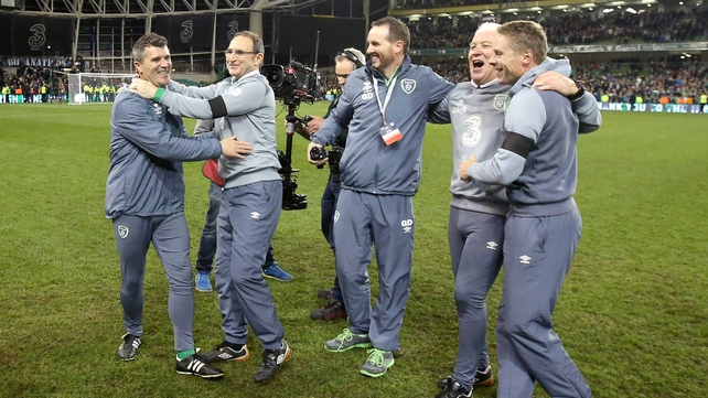 Management were in jovial mood too