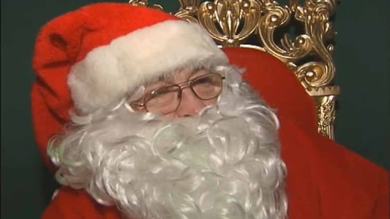 Santa in Dundrum Town Centre