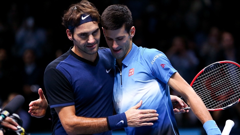 A ruthless Roger Federer converted four of the eight break points he created on Novak Djokovic's serve