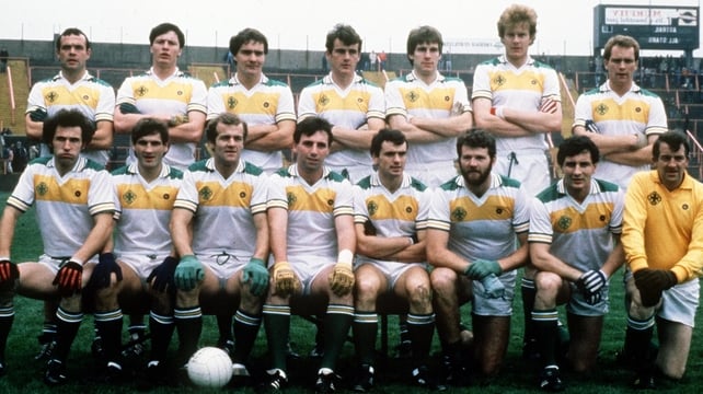 The Compromised Rules series began in 1984. This is the Ireland team that lined out in the first Test in Cork