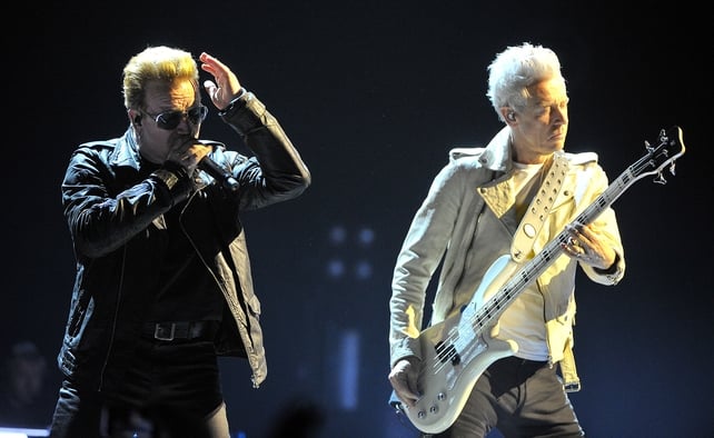 "We've just got better at playing the songs. We've learned them," said Adam Clayton recently.
