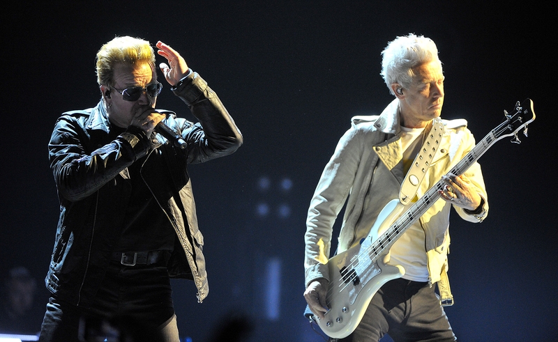 U2 in action in November in Belfast