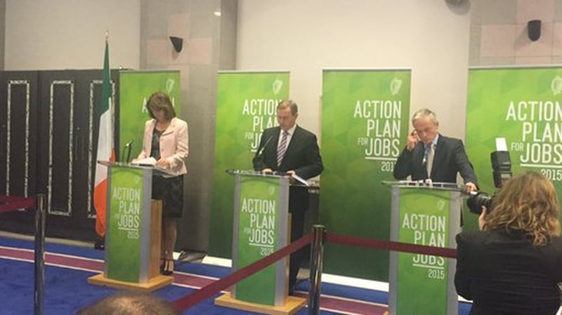 Enda Kenny said 1,000 jobs a week are being added to the economy this year