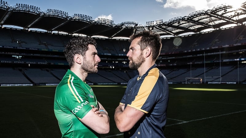 Ireland face off against Australia at Croke Park