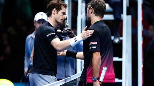 It was a straight fight for the last semi-final spot and it is Wawrinka who will play compatriot Roger Federer