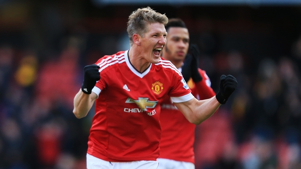 Troy Deeney diverted a late strike for Bastian Schweinsteiger into his own net