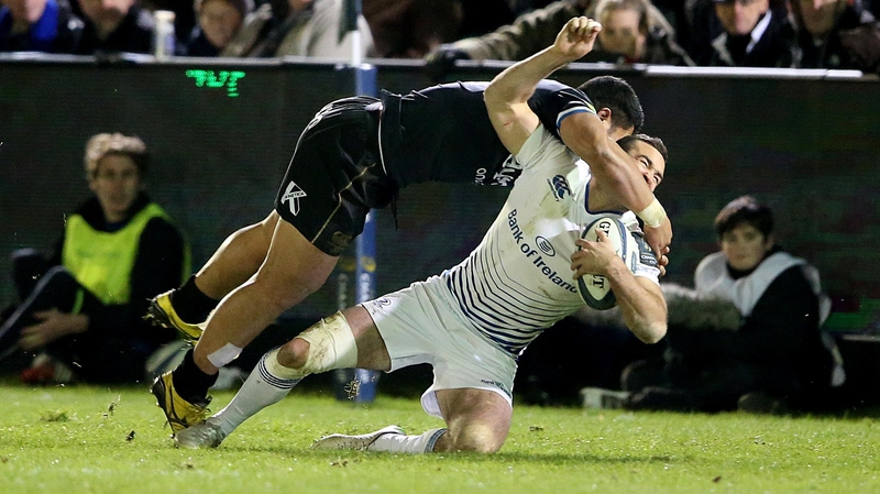 Leinster finished up on the wrong side of a 19-16 scoreline at the Rec