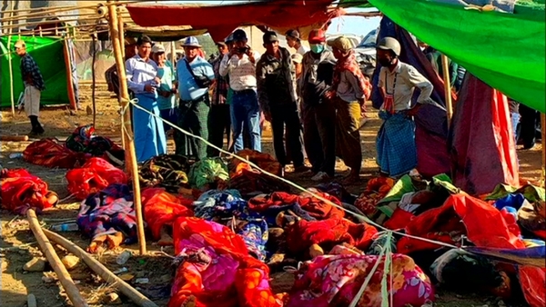 Rescue officials say a further 100 people are believed to still be missing