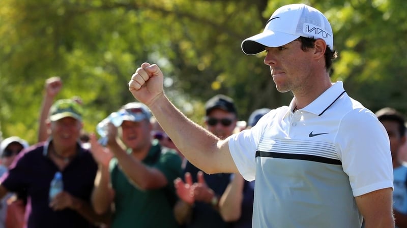 Rory McIlroy held his nerve to triumph in Dubai