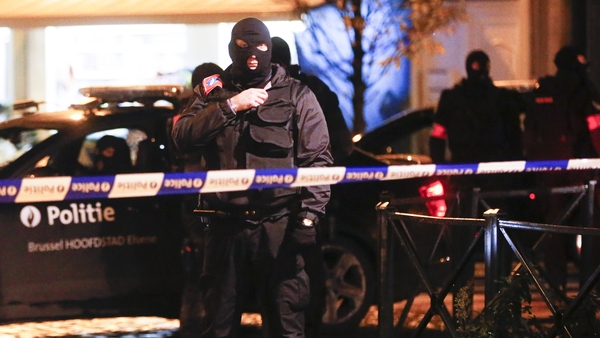 European authorities have swooped on militants they link both to the Brussels attacks that killed 31 people and to attacks in Paris last November that killed 130
