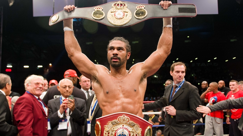 David Haye hasn't fought since his 2012 victory over Dereck Chisora