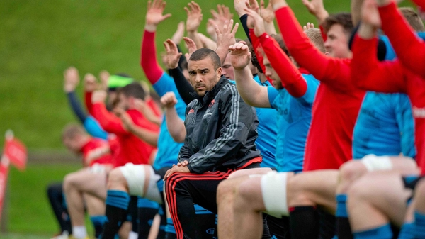 Munster go through their paces at training in Limerick