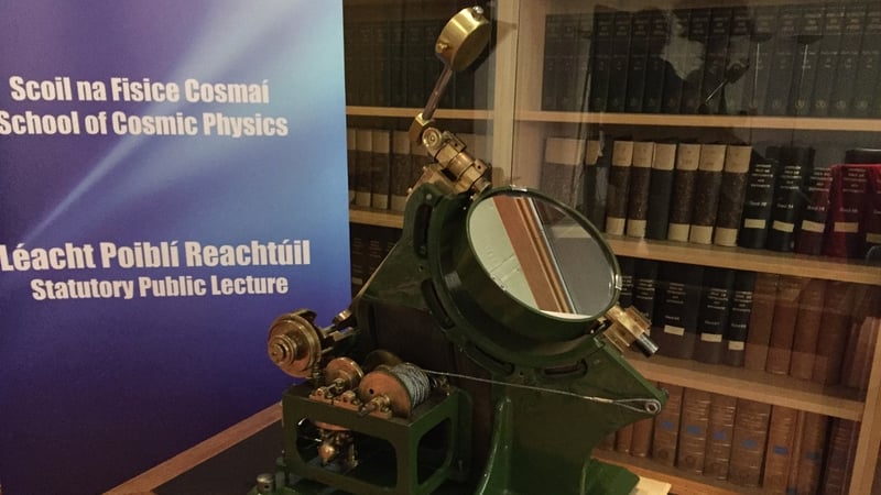 Coelostat built by the Rathmines-based firm Grubb helped prove Einstein's theory