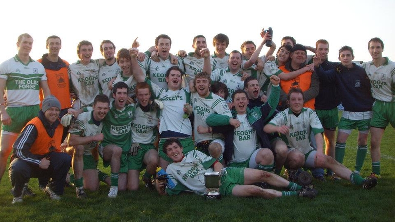 Killoe celebrate the county Under-21 title in 2011