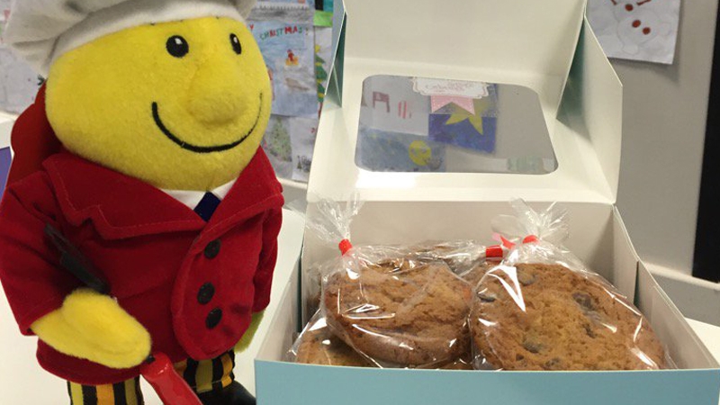 Tayto Cookies courtesy of The CupCake Bloke