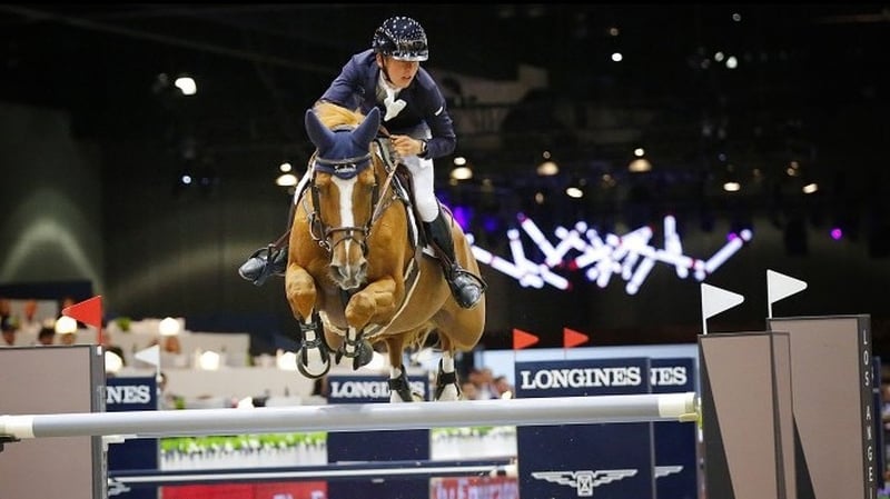 Bertram Allen was disqualified after blood was found on his horse, Quiet Easy's right flank