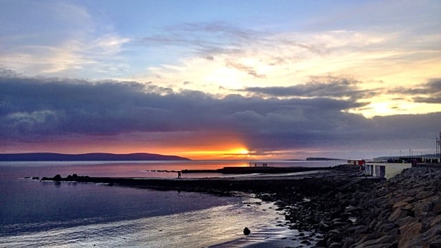 Sunset over Galway Bay (Pic: Stacey Nolan)