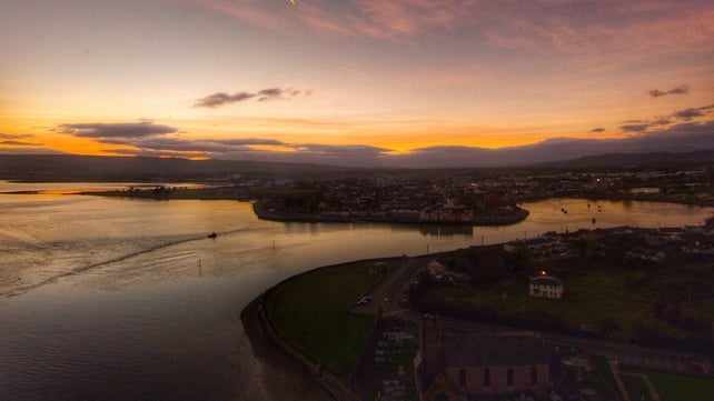 Dungarvan, Co Waterford at sunset (Pic: Patrick Kenealy)