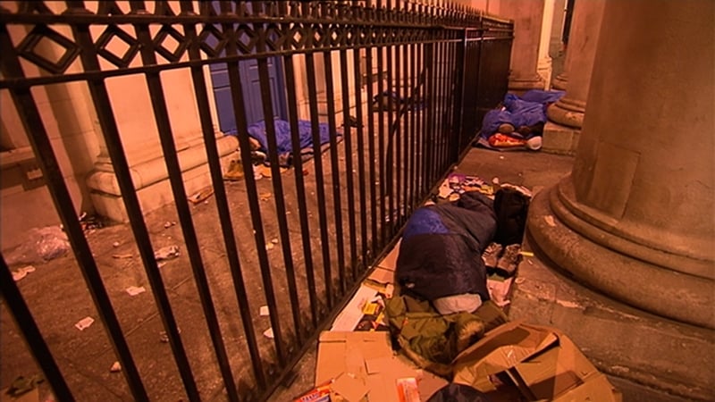 Merchants Quay Ireland said that last year just over 7,500 people used its homeless support services