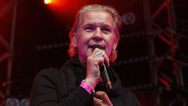 Johnny Logan: unlikely to bring back the white suit in the near future