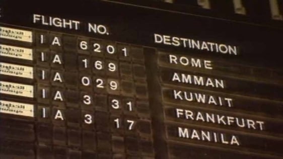 Baghdad Airport in 1990