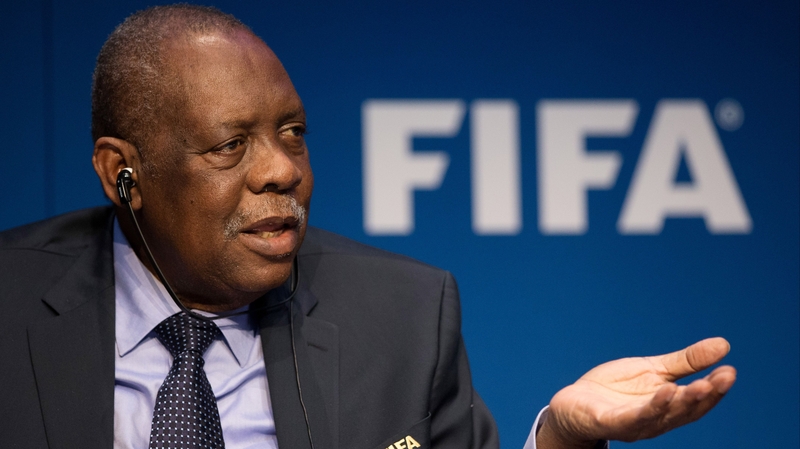 Acting FIFA President Issa Hayatou